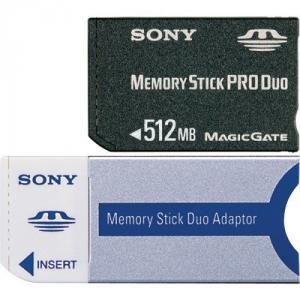 Sony Memory Stick Pro Duo SMSX-M512S, 512MB-SMSX-M512S
