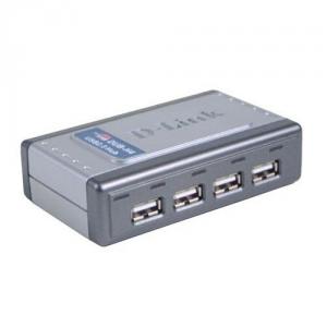 D-Link USB 2.0 4-Port Hub-DUB-H4