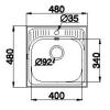 Pyramis inset basic34 et34 48x48 smooth 1