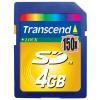 Transcend Secure Digital, 4GB, 150x-TS4GSD150