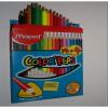 Creioane colorate Maped 18 culori mari