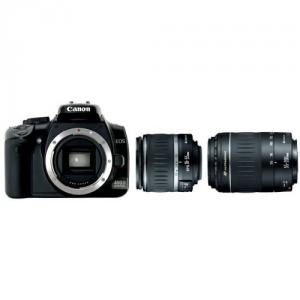 Canon EOS 400D Body + obiectiv Canon EF 18-55 mm + obiectiv Canon EF 55-200 mm-AC1237B068AA