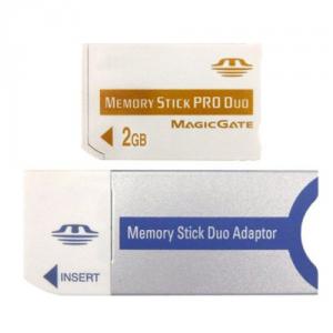 Transcend Memory Stick Pro DUO, 2GB-TS2GMSD