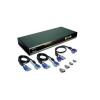 D-Link KVM 8-Port Switch, Stackable, 19 Rackmount, Connect up to 8 CPUs to one Keyboard, Video and Mouse-DKVM-8E