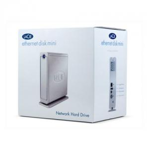 LaCie Ethernet Disk Mini, 500GB, 8MB, USB2.0 &GBLan-301138EK