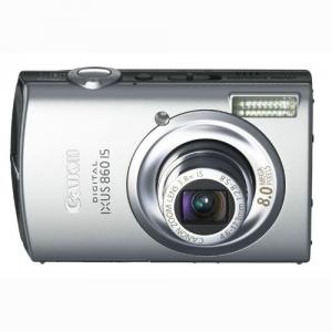Canon Ixus 860IS Silver, 8.0MP-AJ2341B001AA