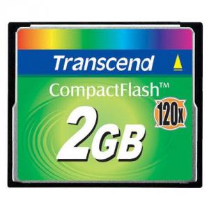 Transcent Compact Flash 120x, 2GB-TS2GCF120