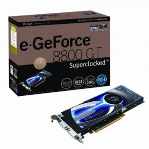 EVGA e-GeForce 8800 GT SC, 512MB DDR3, 256 biti-512-P3-E802-AR