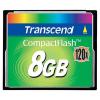 Transcent Compact Flash 120x, 8GB-TS8GCF120