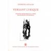 Versant lirique (antologie in limba franceza)