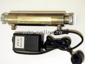 Lampa/bec ultraviolete inox 3304  bec Philips 11w-4 l/m