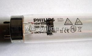 Lampa ultraviolete, bec UV Philips TUV 55w HO 2 pin