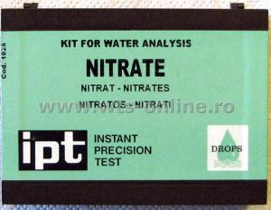Test analiza apa pentru nitrati 10-140 ppm-aprox 50 teste