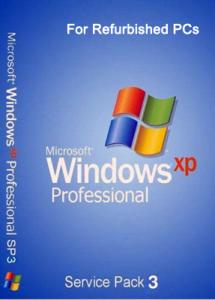 Licenta Microsoft Windows XP Professional for Refurbished PC