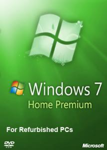 Licenta Microsoft Windows 7 Home Premium for Refurbished PC (se vinde numai impreuna cu sistem refurbished)
