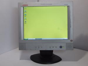 Monitor LCD 15 inch Compaq TFT5015m, ecran patat, carcasa zgariata DISP_003