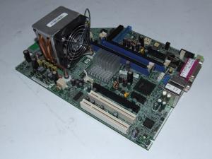Kit placa de baza socket 775 HP Compaq dc7100 361682-001 + Procesor Pentium 4 3.2GHz (cu mufa de retea defecta)