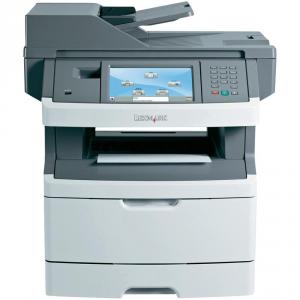 Imprimanta Multifunctionala laser monocrom Lexmark x464de, A4, Full duplex, Retea, Copiator, Scaner, Fax, Usb, 40 ppm