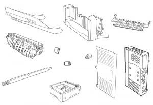 Dezmembrez imprimanta Lexmark T642 20G0251