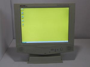 Monitor LCD 15 inch Philips Brilliance 150P, ecran zgariat, carcasa crapata si incompleta DISP_122