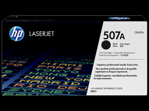 Cartus HP 507A CE400A Black HP LaserJet Enterprise 500 color M551dn  / M551n / M551xh / MFP M575dn / 575f