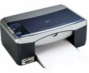 Imprimanta multifunctionala color cu jet HP PSC 1350 AiO Q3500A fara cartuse si fara alimentator