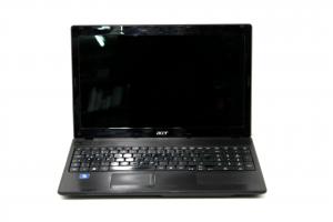Laptop Acer 5253G-E354G50Mnkk P5WE6, Display 15.6 inch, Amd E350 1.6Ghz, 160GB, 4GB DDR3, DVD-RW, Placa Video AMD Radeon HD 6470M de 512MB