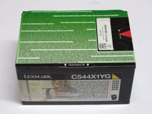 Cartus original imprimanta Lexmark C544X1YG Yellow de capacitate extra mare pentru C544 C546 X544 X546 X548, nou