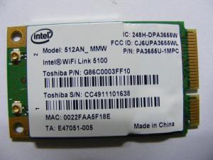 Placa de retea Wireless Intel 512AN_MMW