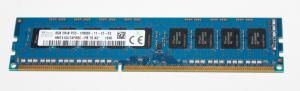 Memorie PC 8GB HP PC3-12800 DDR3-1600MHz ECC Unbuffered CL11 240-Pin DIMM 1.35V Low Voltage Dual Rank Memory Module Mfr 669239-581