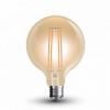 Bec led - 7w vintage special filament  e27 g95 2200k