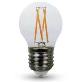 Bec LED - 4W Filament  E27 G45 2700K