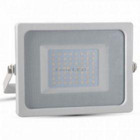 Proiector LED 50W   CORP SUBTIRE ALB SMD 3000K