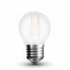 Bec led - 4w filament  e27 g45 frost