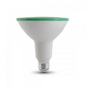 Bec LED - 15W PAR38 E27 IP65 verde