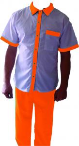 Pantalon de lucru portocaliu