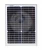 Panou solar fotovoltaic monocristalin 20W pentru gard electric, etc.