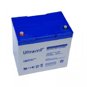 Baterie (acumulator) GEL Ultracell UCG75-12, 75Ah, 12V, deep cycle