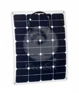Panou solar fotovoltaic semiflexibil, monocristalin 60W
