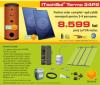 Pachet solar (kit) complet apa calda menajera pentru 3-4 persoane (ITechSol&reg; Termo 34P2)