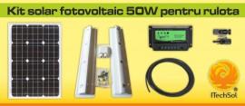 Kit fotovoltaic 50W pentru rulota