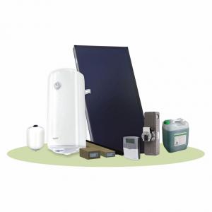 Pachet solar (kit) complet apa calda menajera pentru 2-3 persoane (PF Confort 150 l )