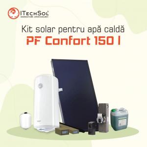 PF Confort 150 l - pachet solar (kit) complet apa calda menajera pentru 2-3 persoane