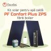Pachet solar (kit) apa calda menajera pentru 4-6 persoane, fara boiler (PF Confort Plus ZPS fara boiler)