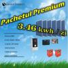 Pachet fotovoltaic 3.46 kwh/zi premium