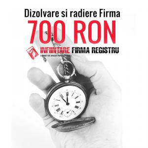 DIZOLVARE FIRMA SI RADIERE FIRMA