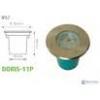 Spot cu led (3 x 1 w), 6400 k, alb rece, doris-11p