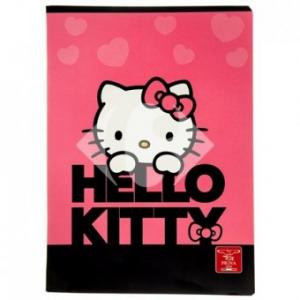 Caiet  A5 48 file Matematica, Hello Kitty