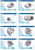 SPOT CU LED (4 X 1 W), 6400 K, ALB RECE, BETA-4P