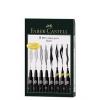 PITT ARTIST PEN SET 8 BUC NEGRU FABER-CASTELL